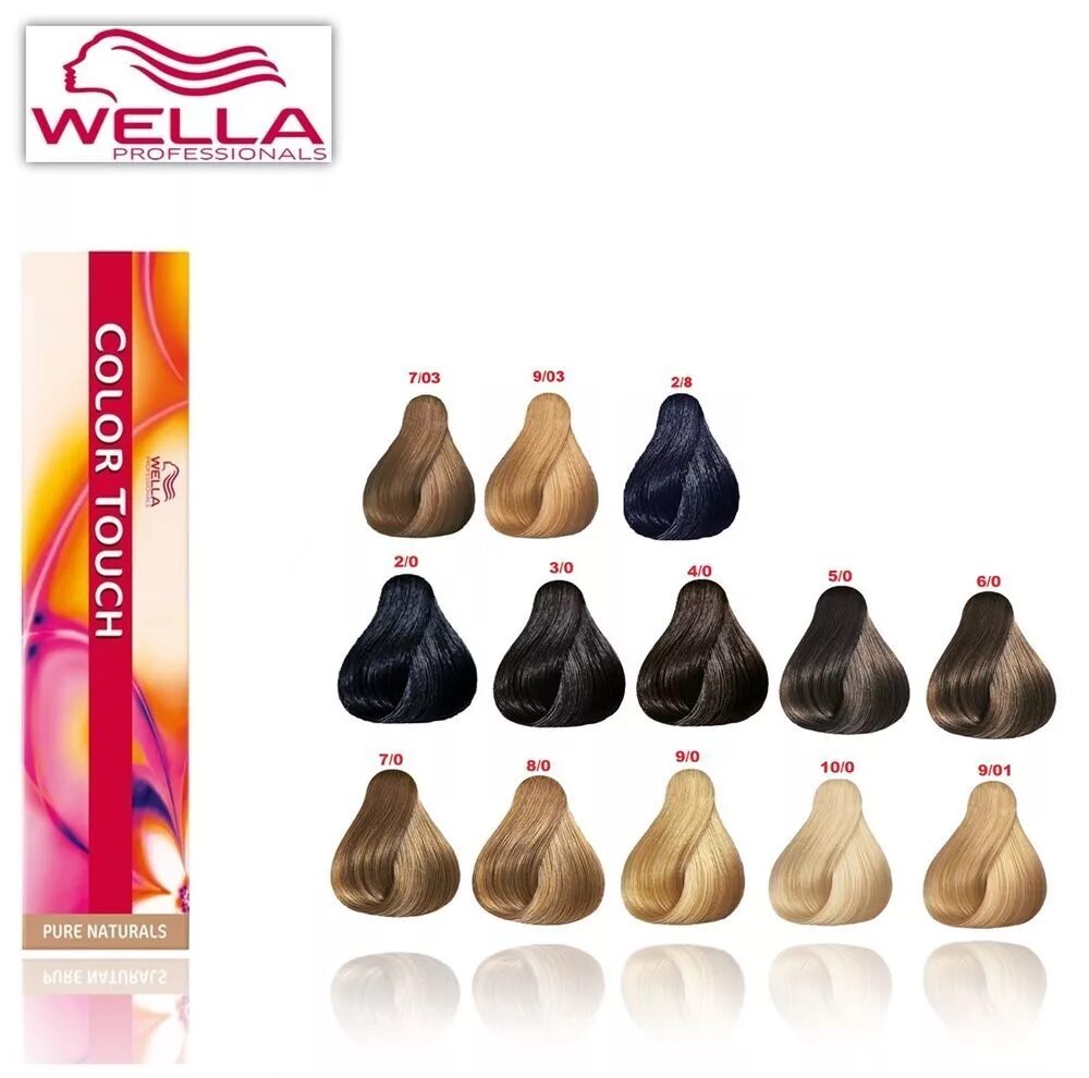 Краска велла цвета палитра. Wella Color Touch 5/0. Краска велла колор тач 6/0 на волосах. Краска Wella professional безаммиачная. Краска велла колор тач.