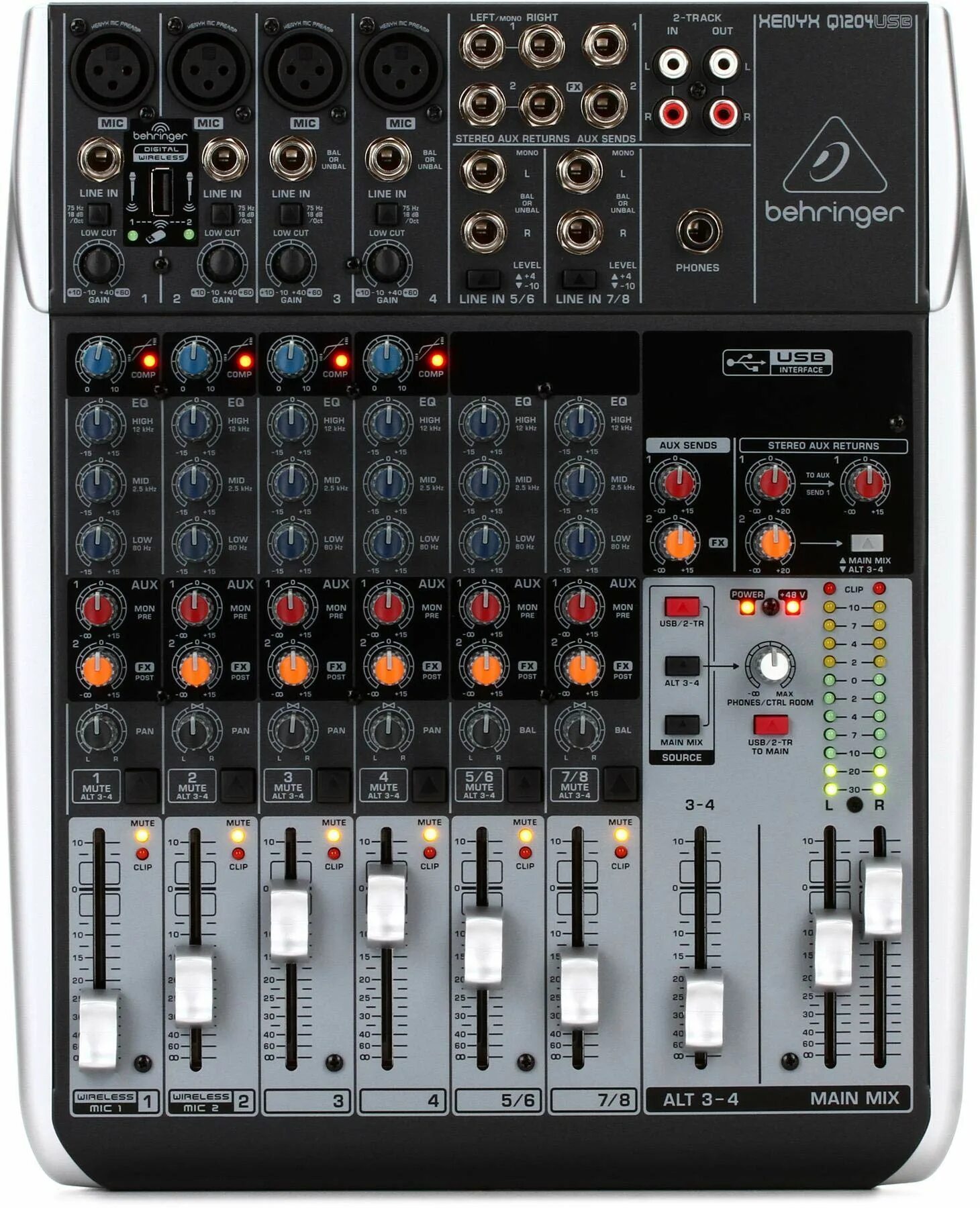 Микшерный пульт Behringer qx1204usb. XENYX 1204usb. Пульт Behringer x1204usb. Behringer XENYX 1204usb.