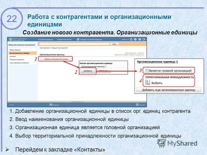 Федеральный регистр имеет