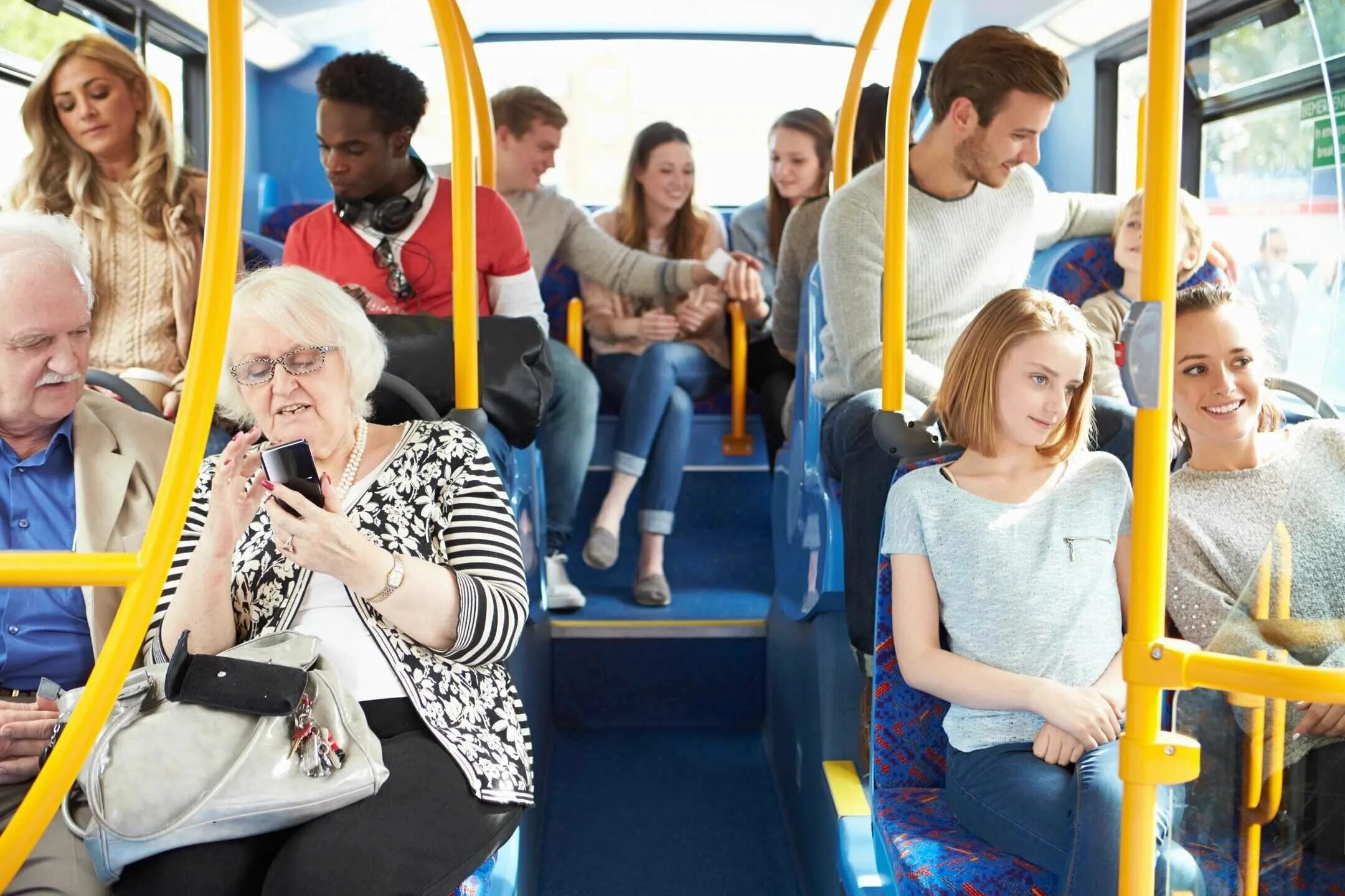 On the bus