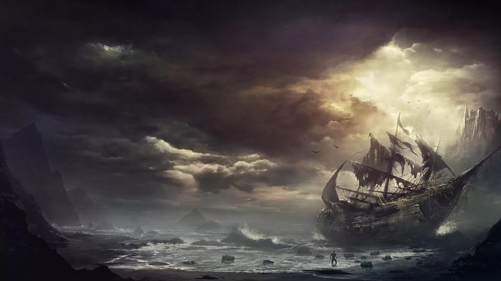 Torn seas