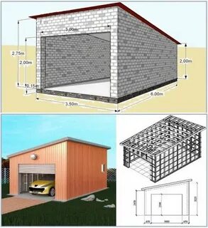 Сколько нужно для для постройки гаража