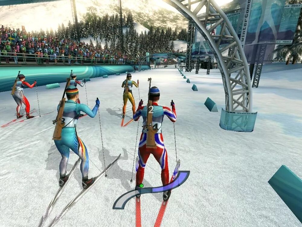 RTL Winter Sports 2007. Зимние игры. Олимпийские зимние игры игры. Олимпийские игры на ПК.