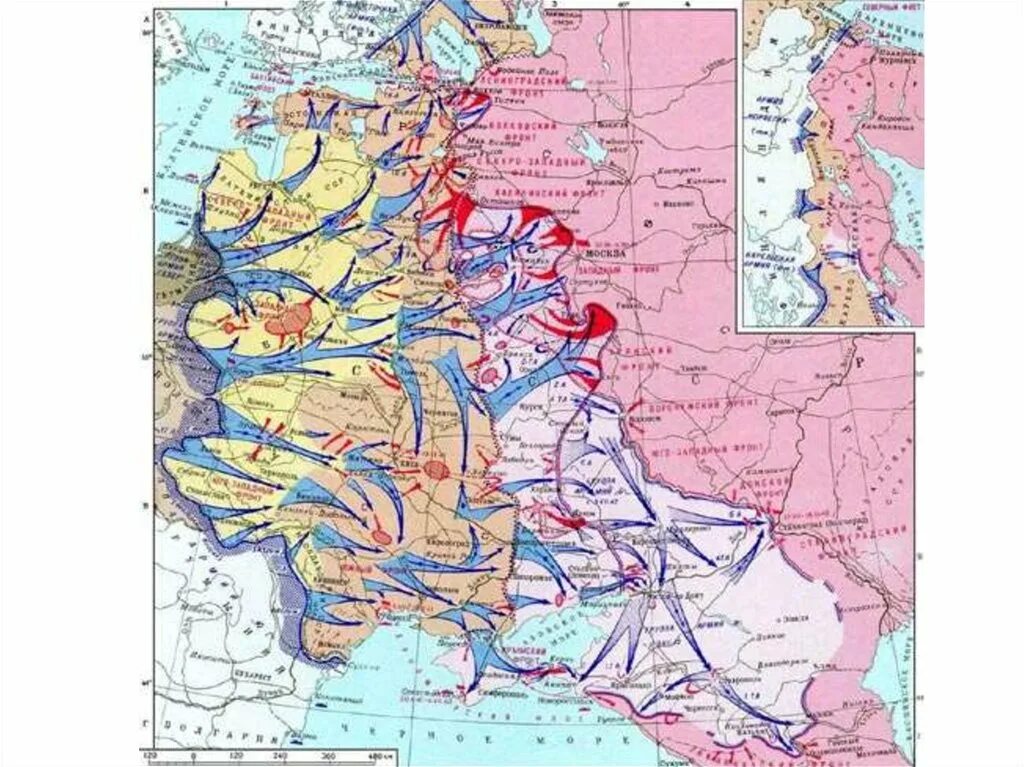 Фронты великой отечественной войны части. Начальный период Великой Отечественной войны карта. Карта второй мировой войны 1942 года. Первый период Великой Отечественной войны карта. Карта ВОВ начало войны.