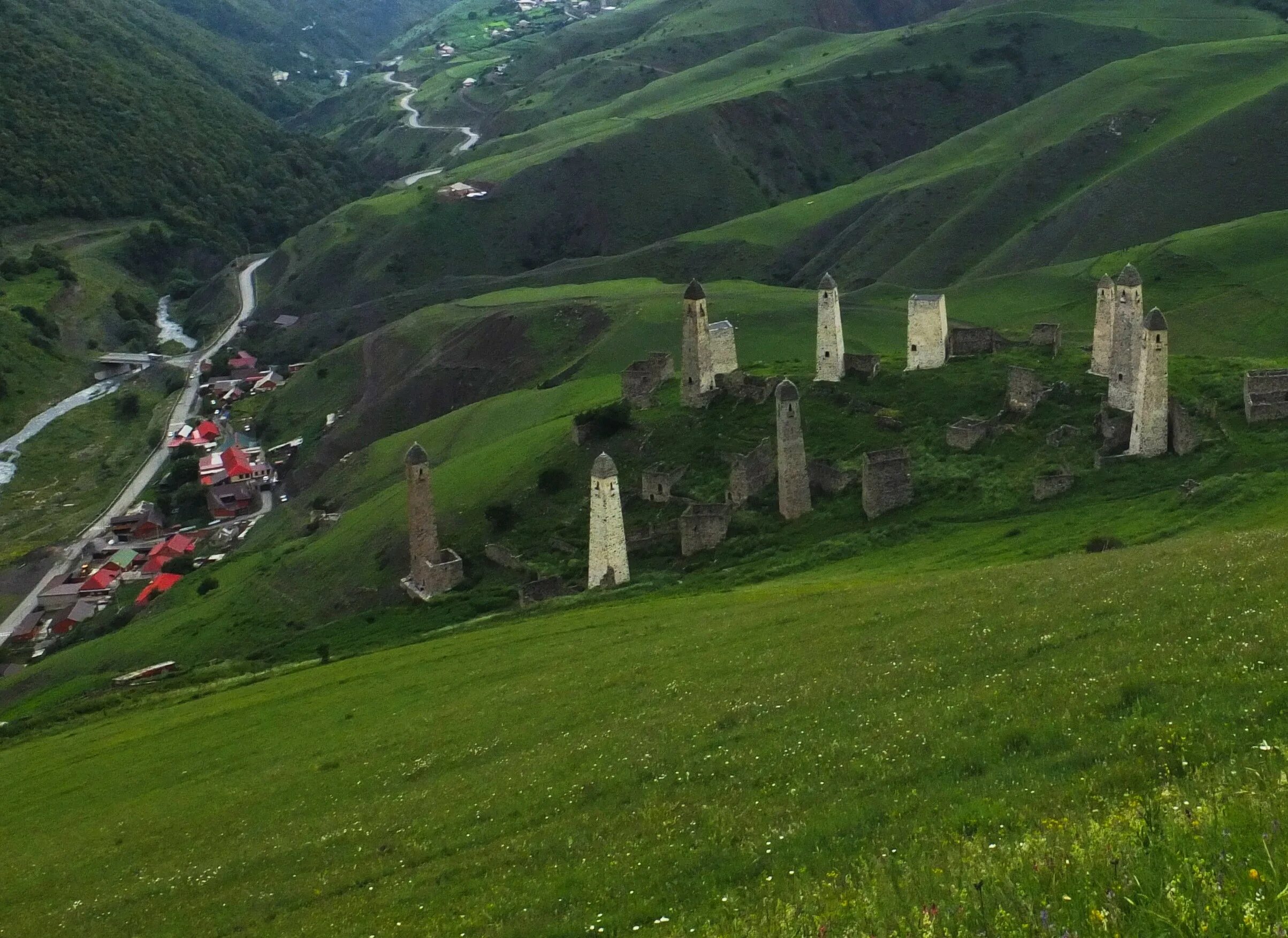 Через ингушетию