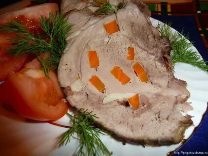 Мясо шпигованное