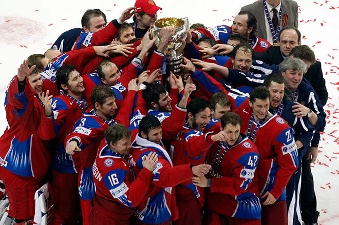 Сборная России 2008 хоккей.
