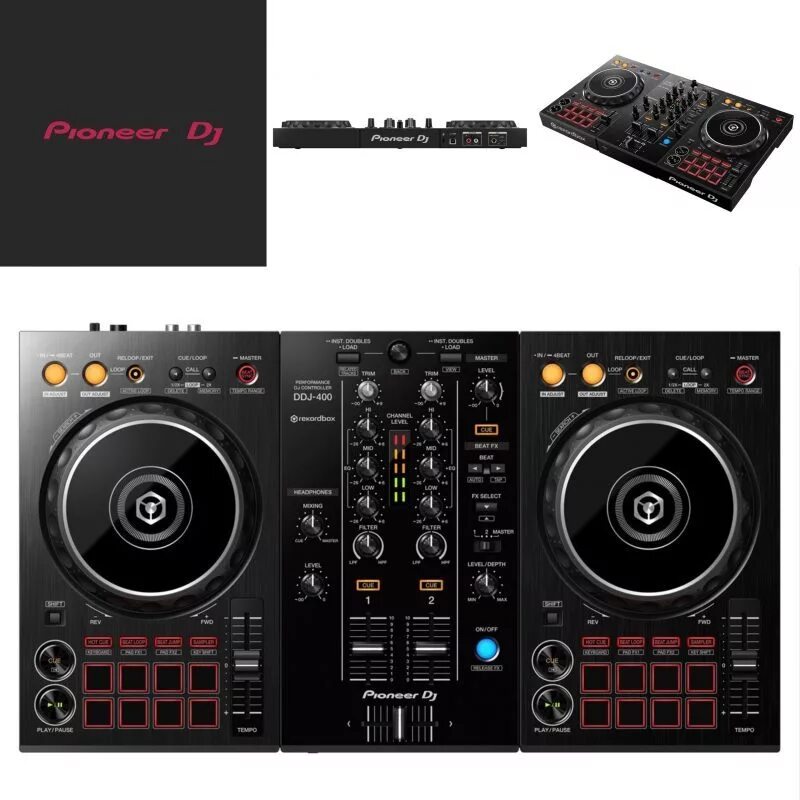 Pioneer dj 400 купить. Pioneer DDJ-400. Pioneer 400 контроллер. DDJ-400 габариты. DDJ 400 Traktor Mapping.