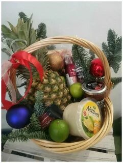 Продуктовый подарок на новый год