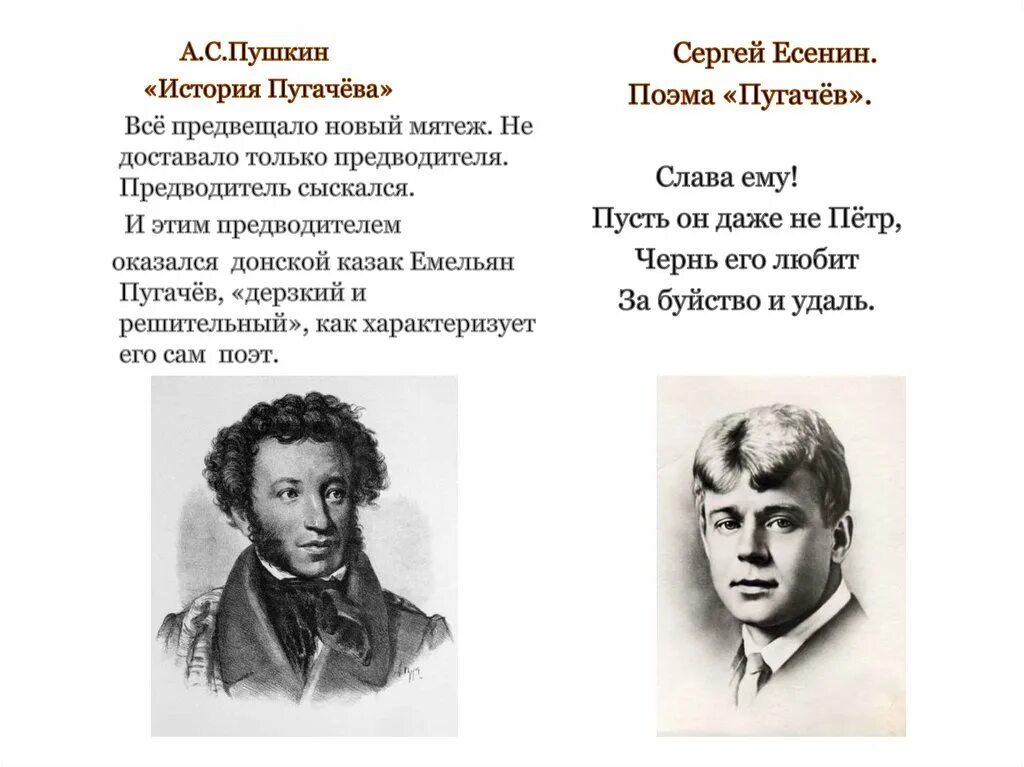 Пугачев есенин краткое содержание 8. Есенин с.а. "Пугачев". Поэма Пугачев Есенин. Пушкин история.