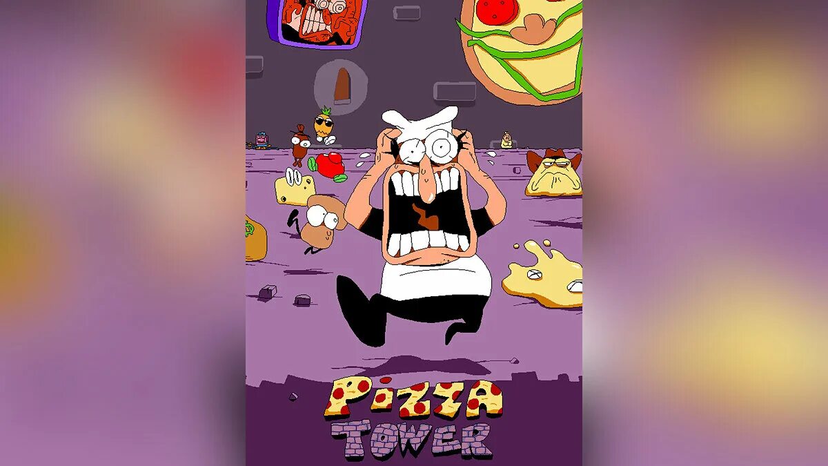 Пицца товер на телефон. Pizza Tower игра. Pizza Tower арты. Pizza Tower Screamer. Пицца Тауэр арт.