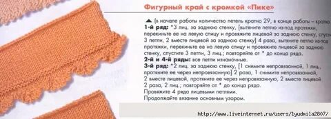 Зубчатый край описание