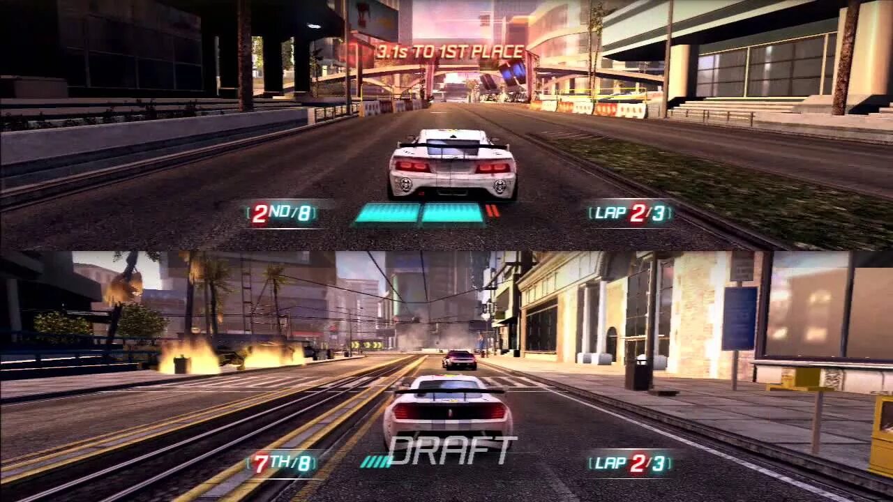 Игры на 2 ps3. Split second Velocity PLAYSTATION 3. Split second ps3. Split second Velocity ps3 Split Screen. Гонки Split Screen Xbox 360.