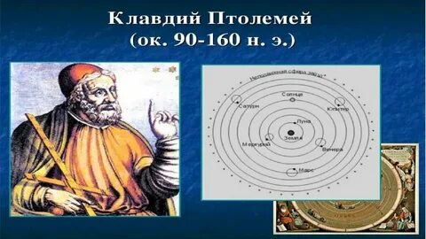 Какие предположения птолемея