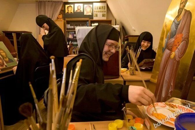 Pin on Монаси Orthodox monks ❤ Asa, Painting