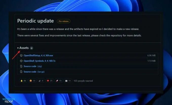Open shell. Open shell