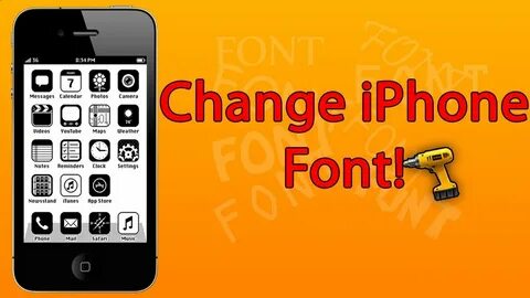 Changing font