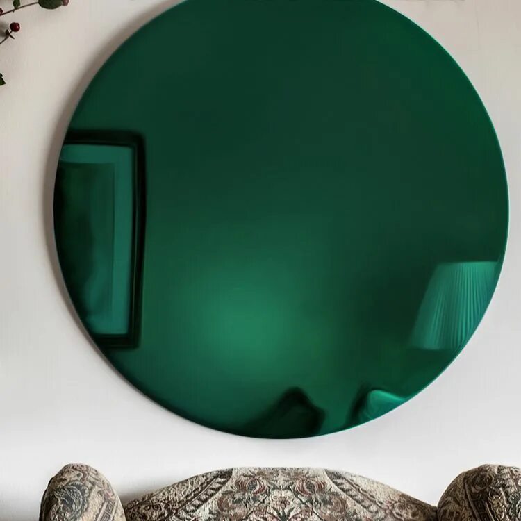 Цветное зеркало. Цветное зеркало в интерьере. Зеленое зеркало. Градиентное зеркало. Ии зеркала