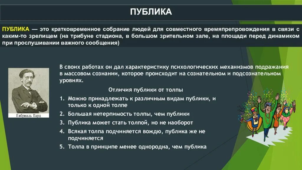 Аудитория и толпа различия. Отличие публики от толпы. Публика характеристика. Публика и толпа социология.