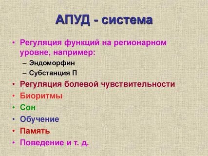 Апуд система