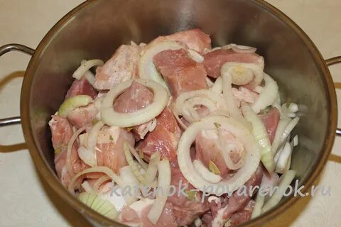 Быстрый маринад для шашлыка из свинины