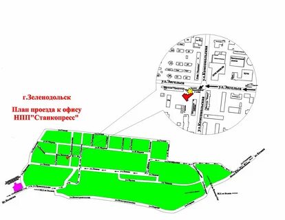 Карта зеленодольска