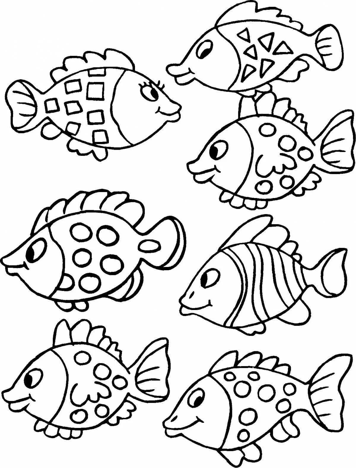 Рыбы для детей 3 4 лет. Рыба раскраска. Раскраска рыбка. Маленькие рыбки раскраска. Маленькие рыбки для разукрашивания.