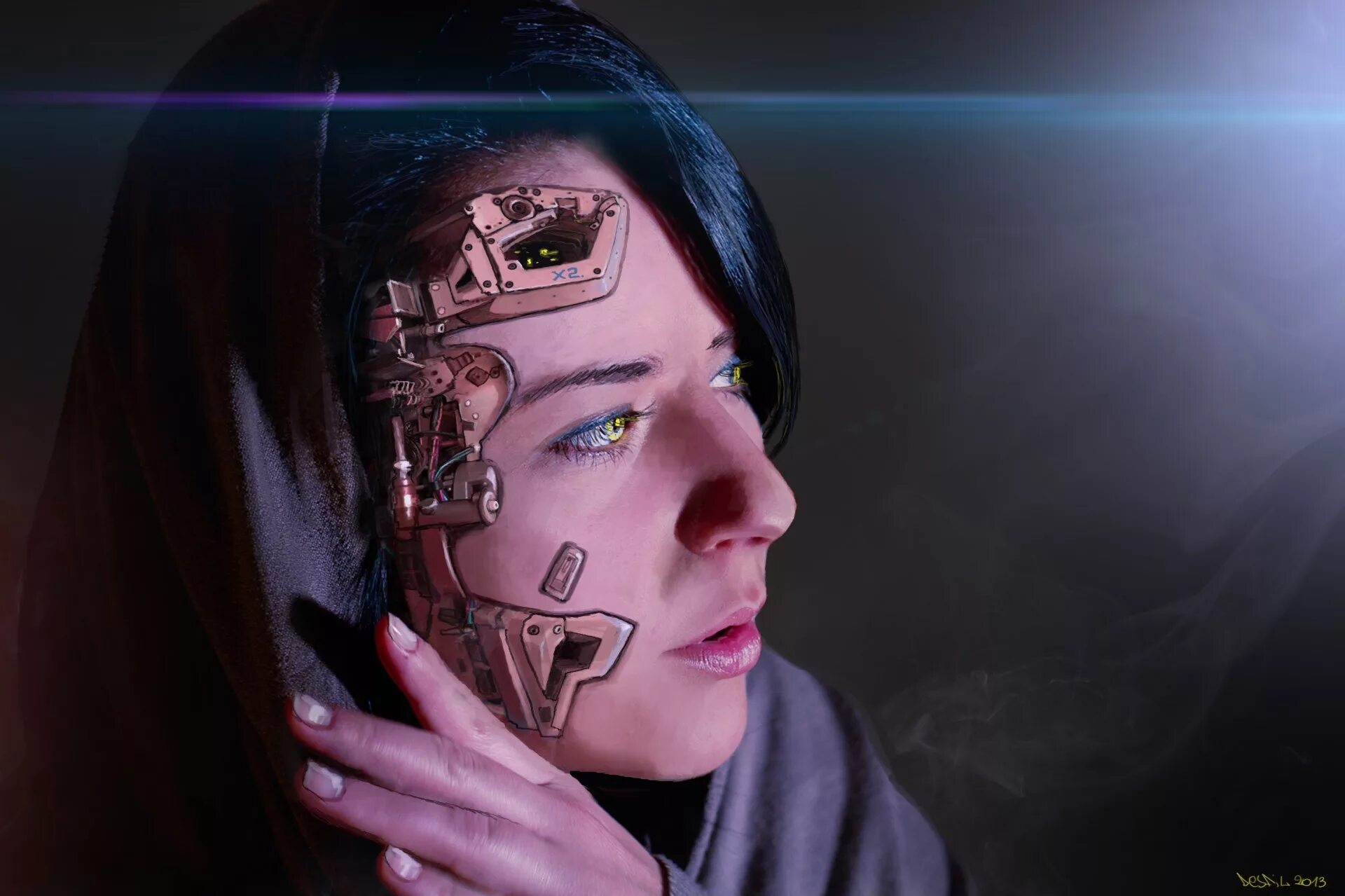 Мужское лицо киберпанк. Лицо робота. Cyberpunk лицо. Футуристический портрет. Cyberpunk 2077 внешность.