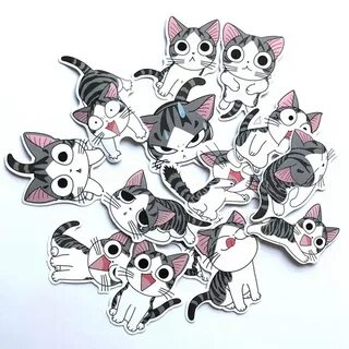 Наклейки с котиками