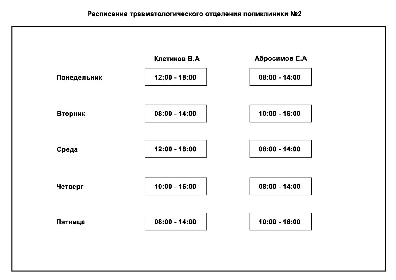 Врачи црб шуя. Схема травматологического отделения. Расписание отделения. Схема Шуйской ЦРБ. Шуйская поликлиника 2 ОБУЗ ЦРБ.