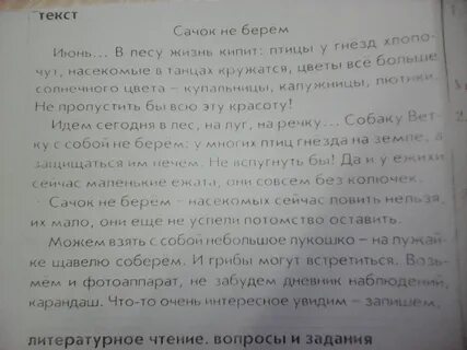 Нужен ответ текст