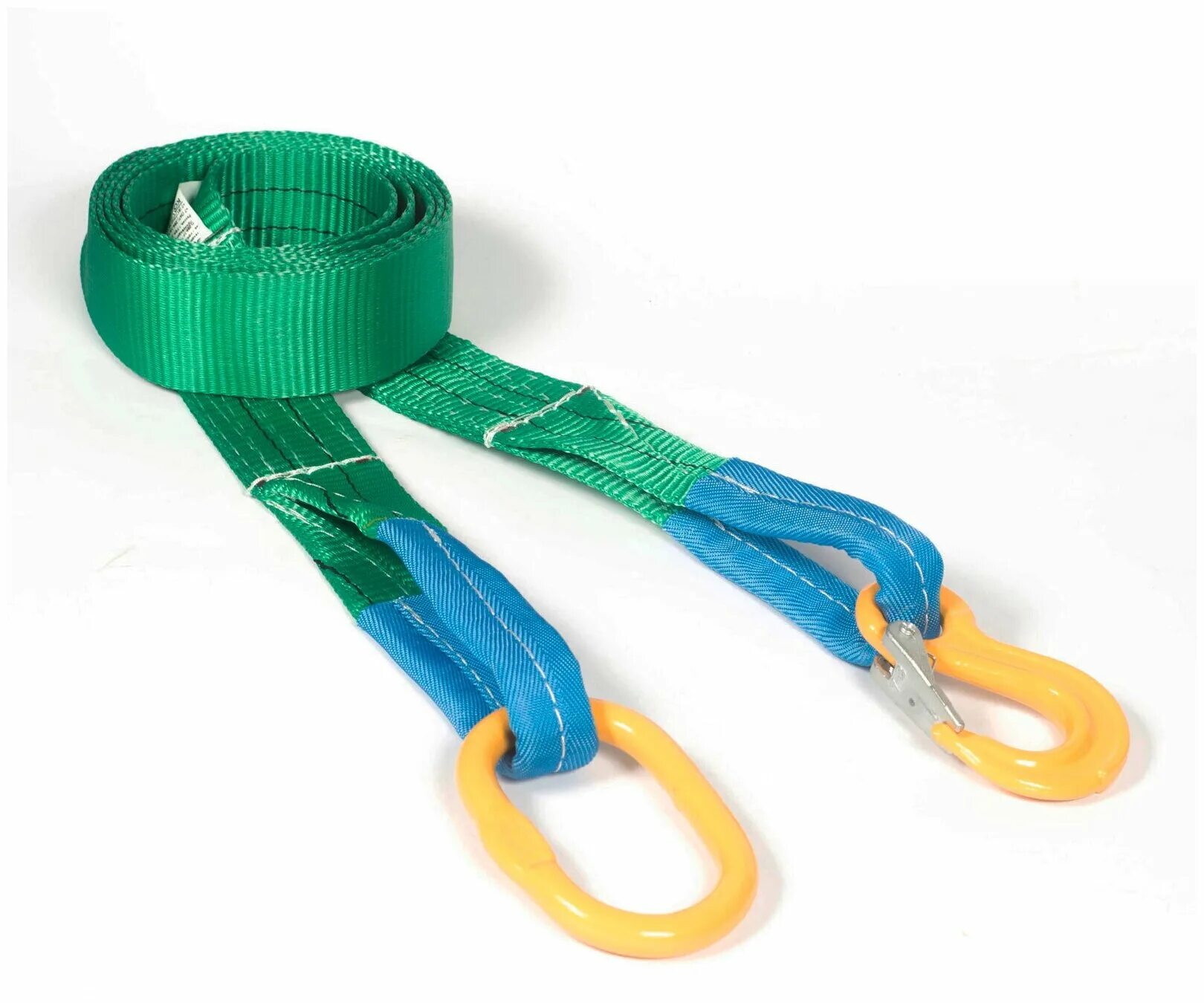 строп текстильный 2т 1,5м. корозащитная стропа. корозащитная стропа. корозащитная стропа. шестиветвевой строп.