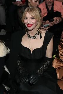 COURTNEY LOVE at Dior Homme Menswear Fall-Winter 2023-2024 Show at Paris Fa...