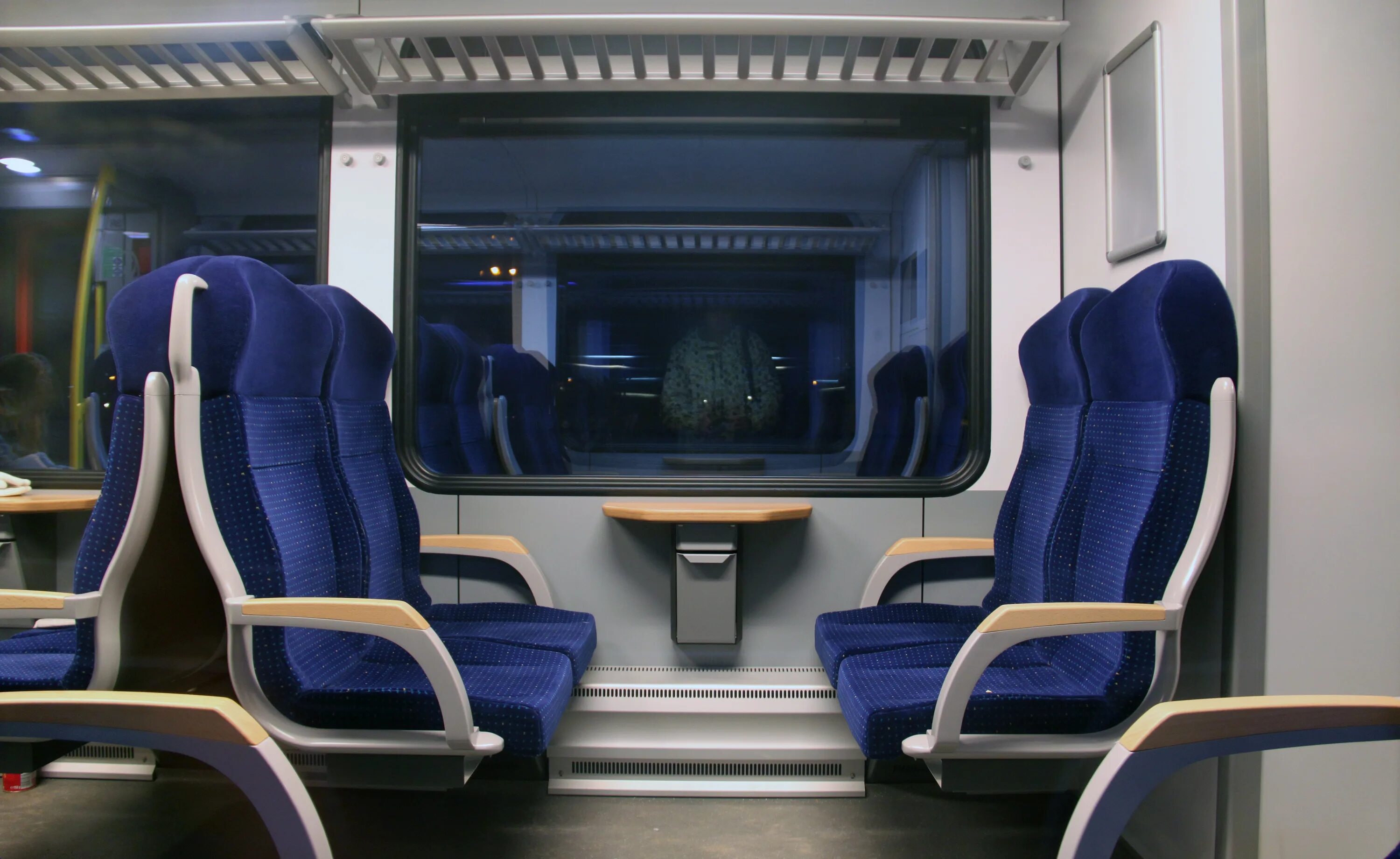 Train inside