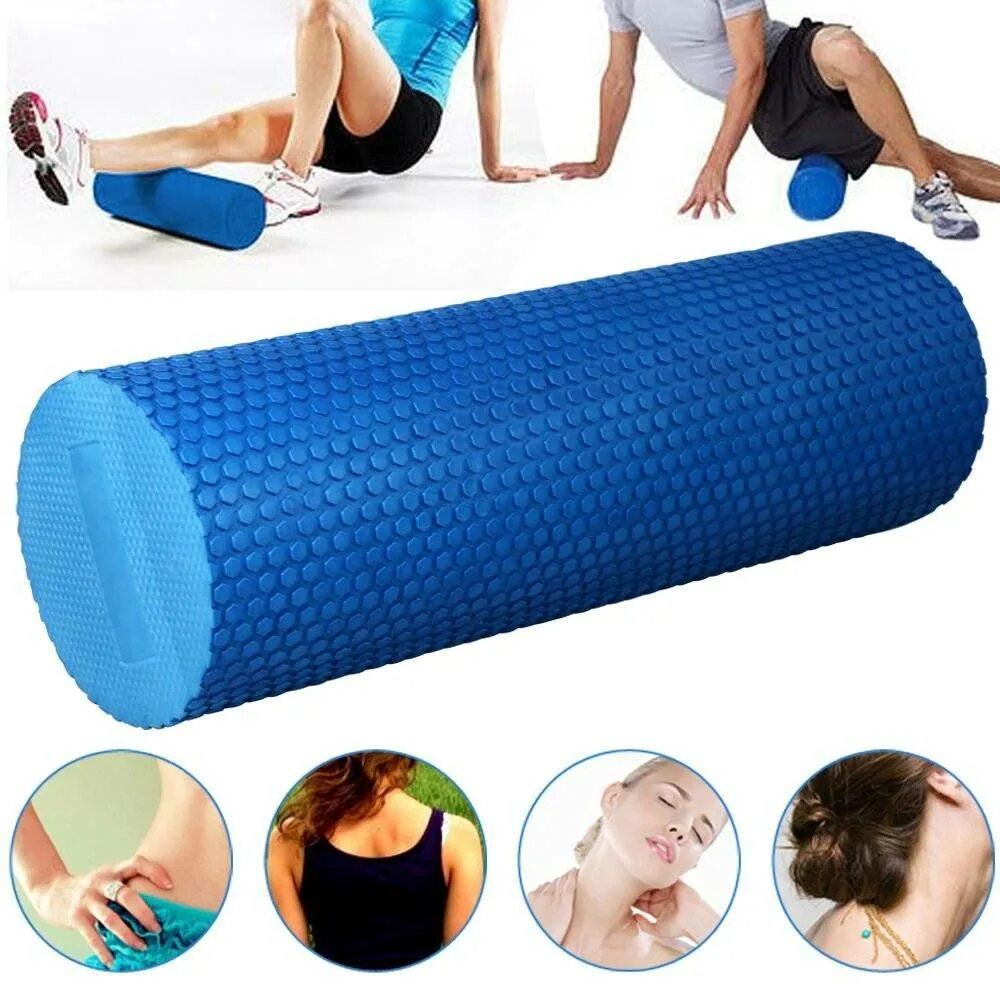 Массажная гимнастика. Массажный валик роллер массажный Фоам (Foam Roller). МФР С массажным роллером 90 см. Валик для йоги Zez Sport JD-45. МФР ролл 60 см.