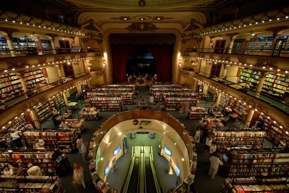 El Ateneo Grand Splendid в Буэнос-Айресе. Книжный магазин el Ateneo Grand Splendid, Буэнос-Айрес Аргентина. Ateneo Grand Splendid (Аргентина, Буэнос-Айрес). Национальная библиотека Буэнос Айреса. Театр в библиотеке суть