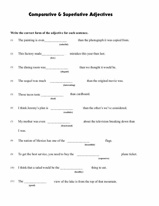 Comparison of adjectives упражнение. Comparative and Superlative adjectives упражнения. Comparatives and Superlatives тест. Comparative Superlative adjactives упр. Comparatives and superlatives for kids