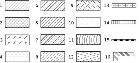 Штриховка двг