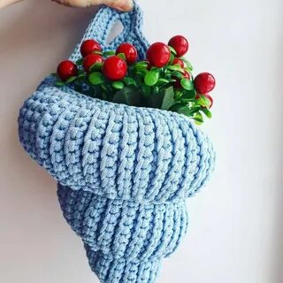 Вязаная ракушка