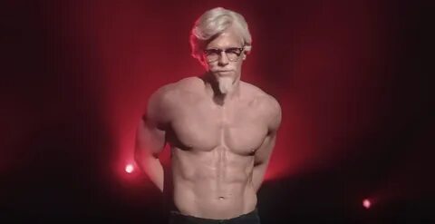 Sexy KFC Colonel Gives Moms A Customized Mother’s Day Dance Message.