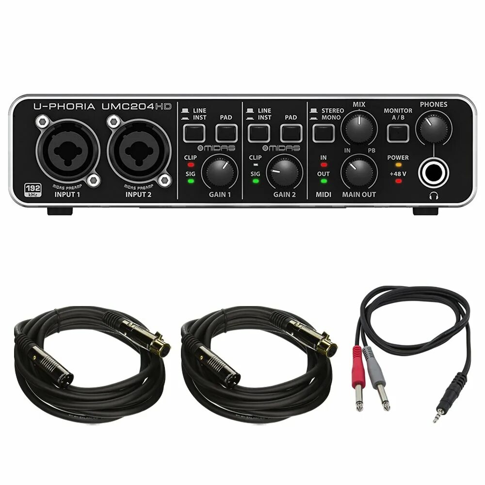 Behringer u. Behringer umc204. behringer u-phoria umc204hd. звуковая карта behringer umc204hd. umc 204.