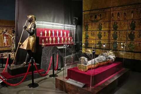 Где сейчас находится предметы из гробницы тутанхамона