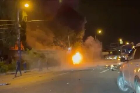 Год в момента взрывов