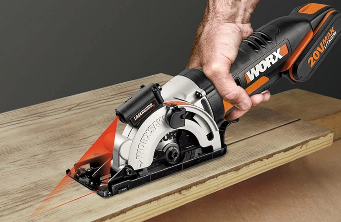 Недорогая дисковая пила. Мини пила Worx wx523. Мини циркулярка Worx. Инструмент Worx циркулярная пила. Мини циркулярная пила Декстер.