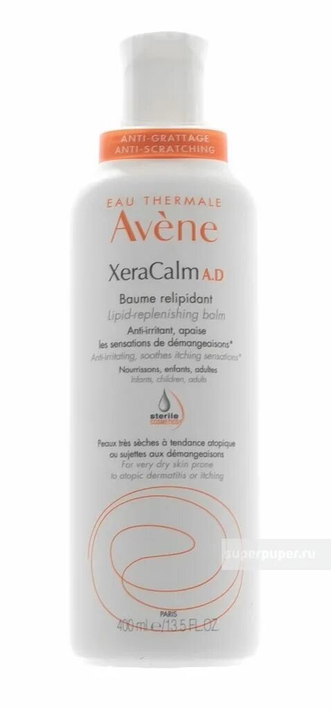 Avene / липидо-восполняющий бальзам "XERACALM A.D.", 200 мл. Avene XERACALM A.D бальзам 400мл. Крем Avene XERACALM A.D липидо-восполняющий 400 мл. Avene XERACALM A.D. бальзам 400 мл c73680.