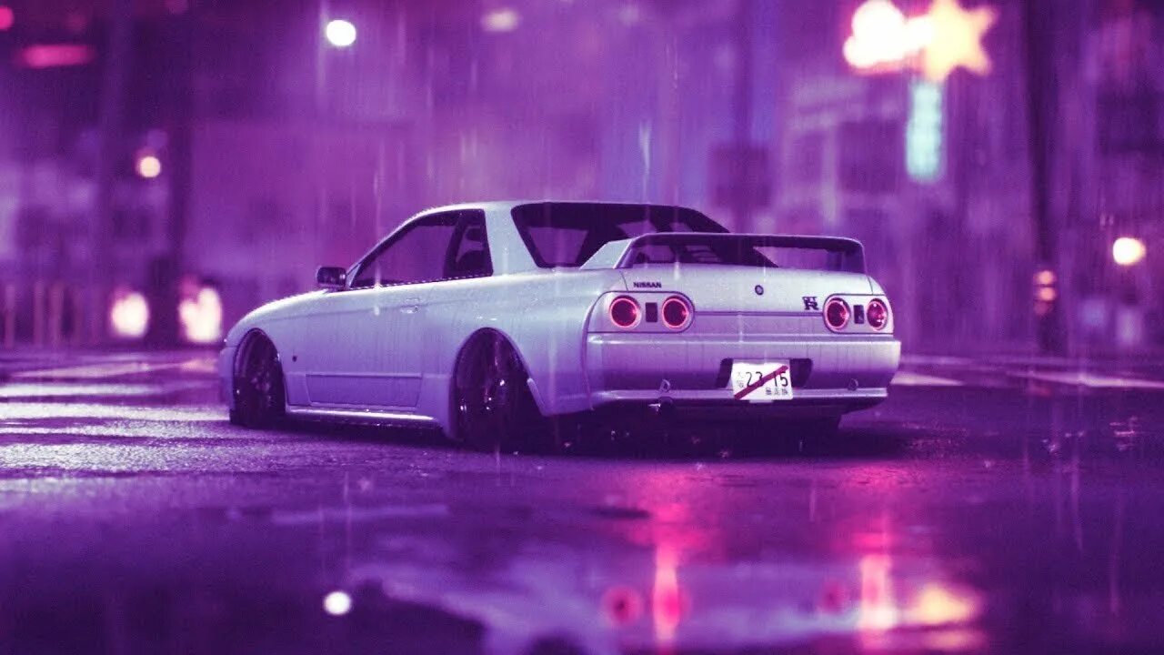 Японские машины песня. Nissan Skyline r32. Nissan Skyline GTR r34. Nissan Skyline r32 ретровейв. Nissan Skyline GTR r32 фиолетовый.