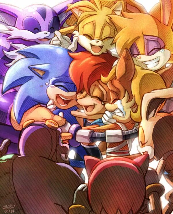 Sonic x comics
