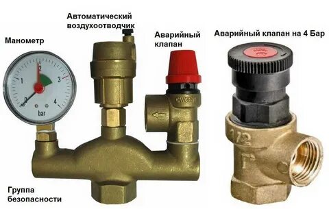 Сброс системы отопления