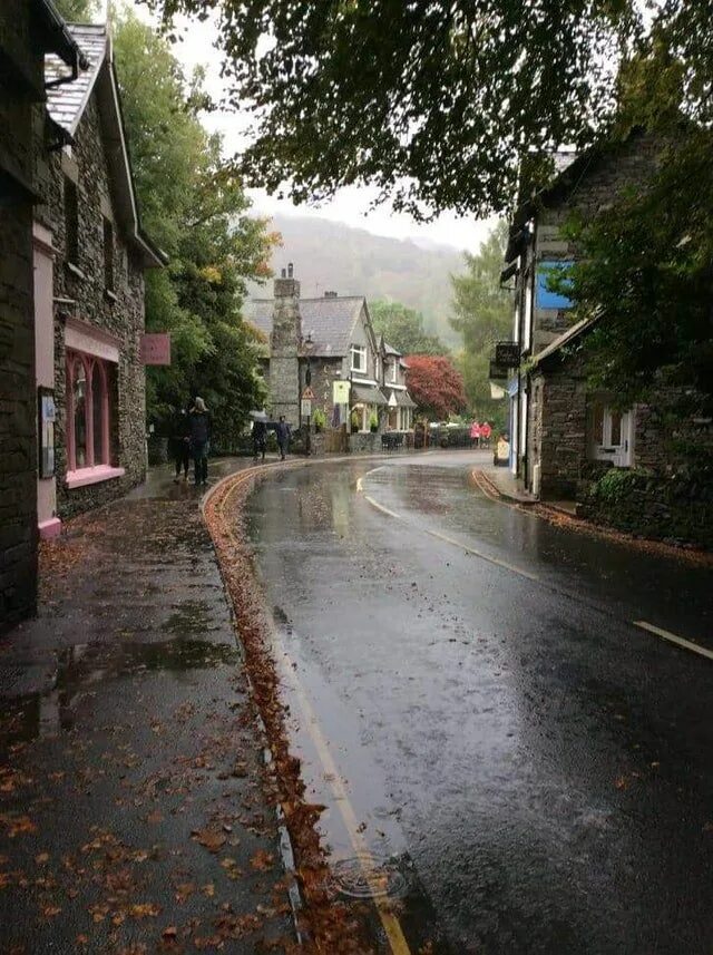 Raining in the afternoon