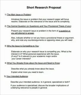 Proposal example
